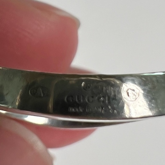 Rare Gucci Ring Ag925 Silver - Picture 5 of 6